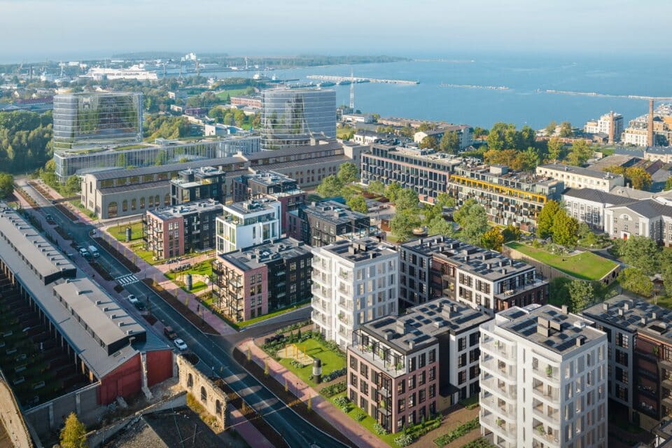 Volta arenduse uues etapis kerkib kolm uut kortermaja ja renoveeritakse endine tehase peahoone.