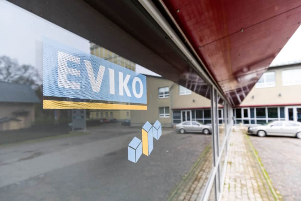 AS Eviko kontor Tartus Õpetaja tänaval.