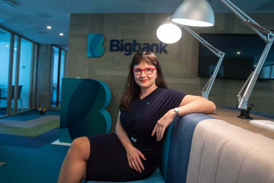 Bigbanki juht Jonna Pechter.