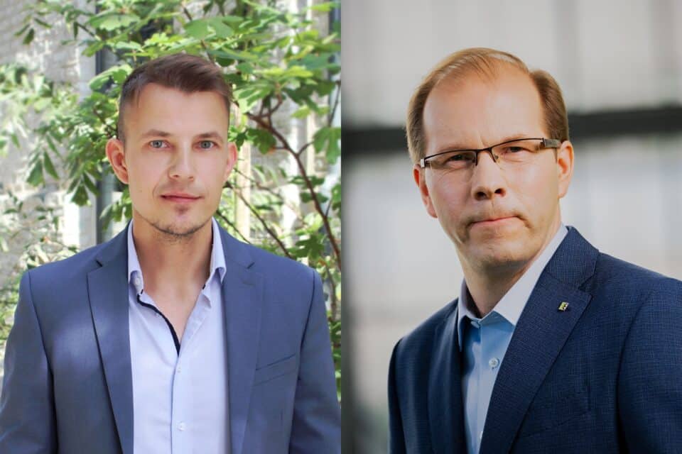 Fausto Capitali nõukogu liige ja projekteerimise juht Priidu Lokk ning TalTechi professor Jarek Kurnitski.