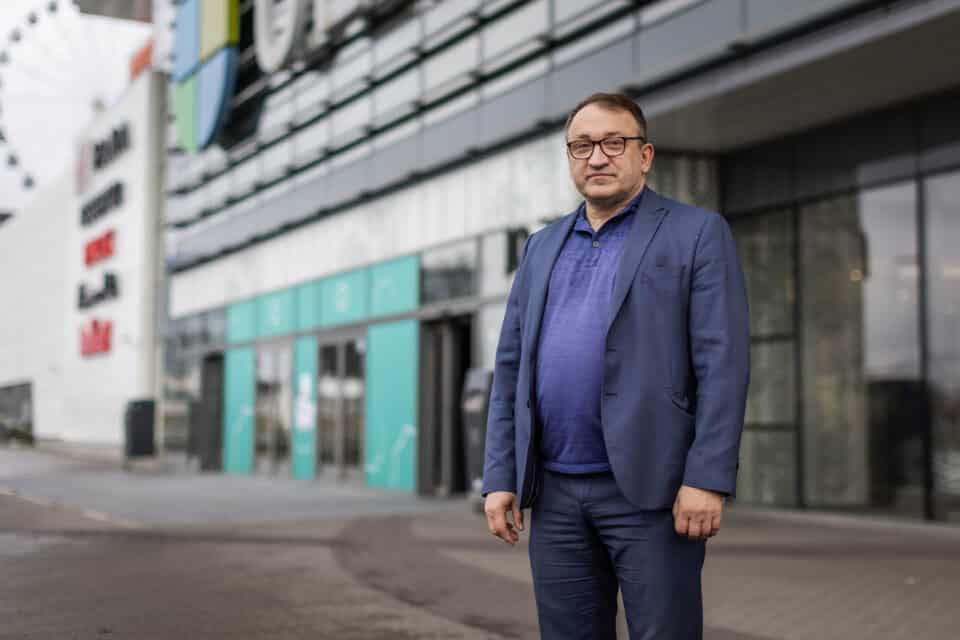 Mainor Ülemiste nõukogu esimees ja Ülemiste linnaku suuromanik Guido Pärnits.