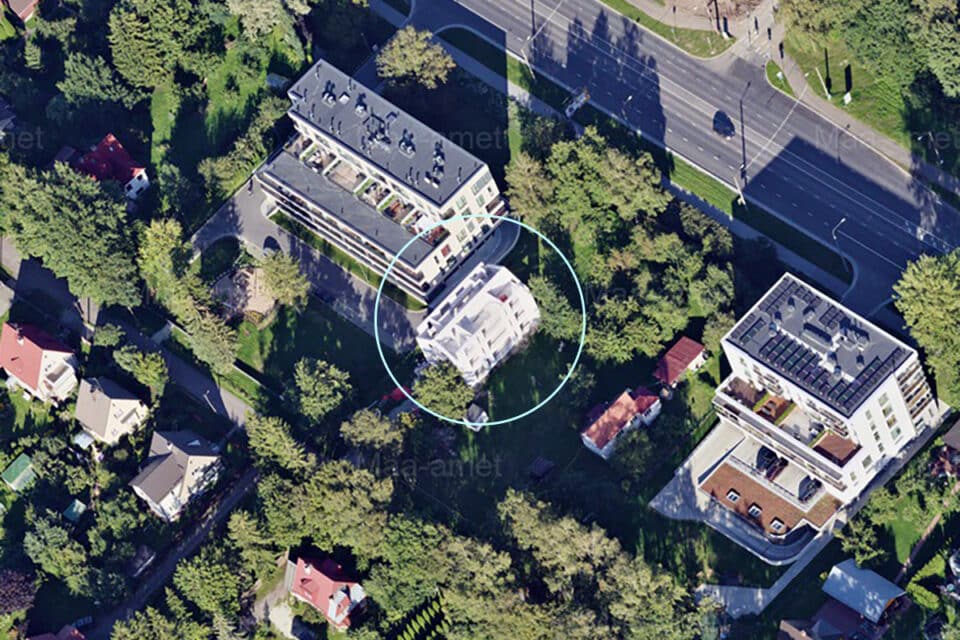 Hoone, mis läheb lammutamisele.