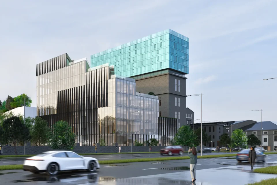 Tartu maantee 84B büroohoone ehitustööd algavad augustis ja hoone valmib 2026. aasta suveks.