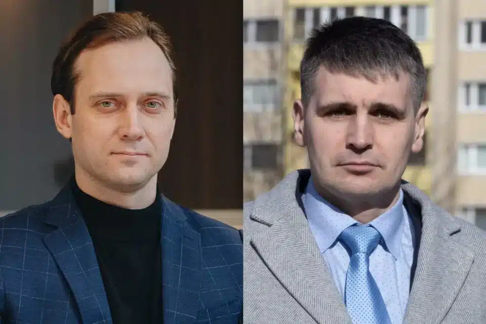 Liveni juht Andero Laur ja 1Partner Kinnisvara juht Martin Vahter.