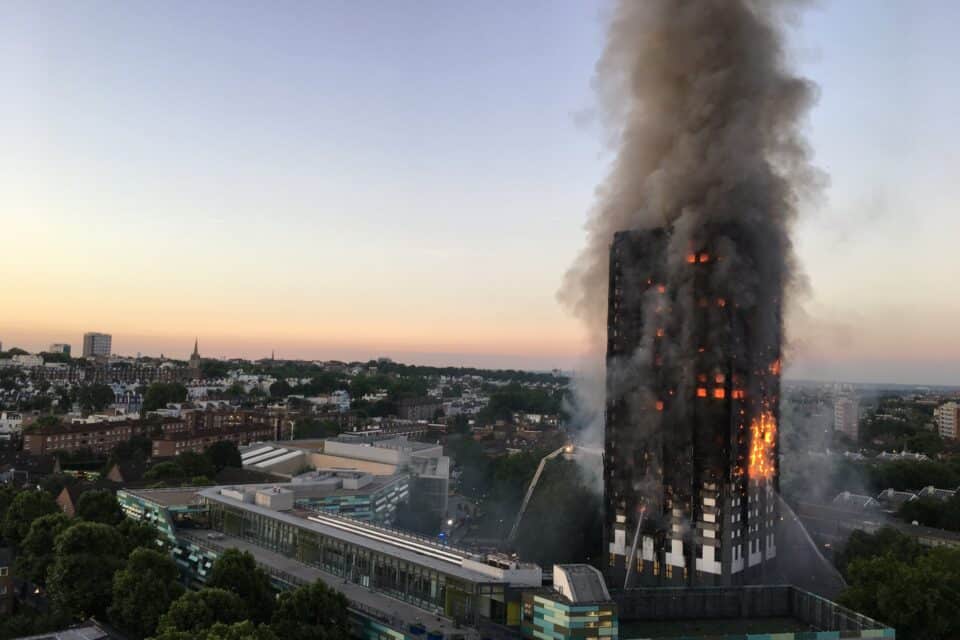 14. juunil 2017 toimunud tulekahjus, hukkus 72 inimest.