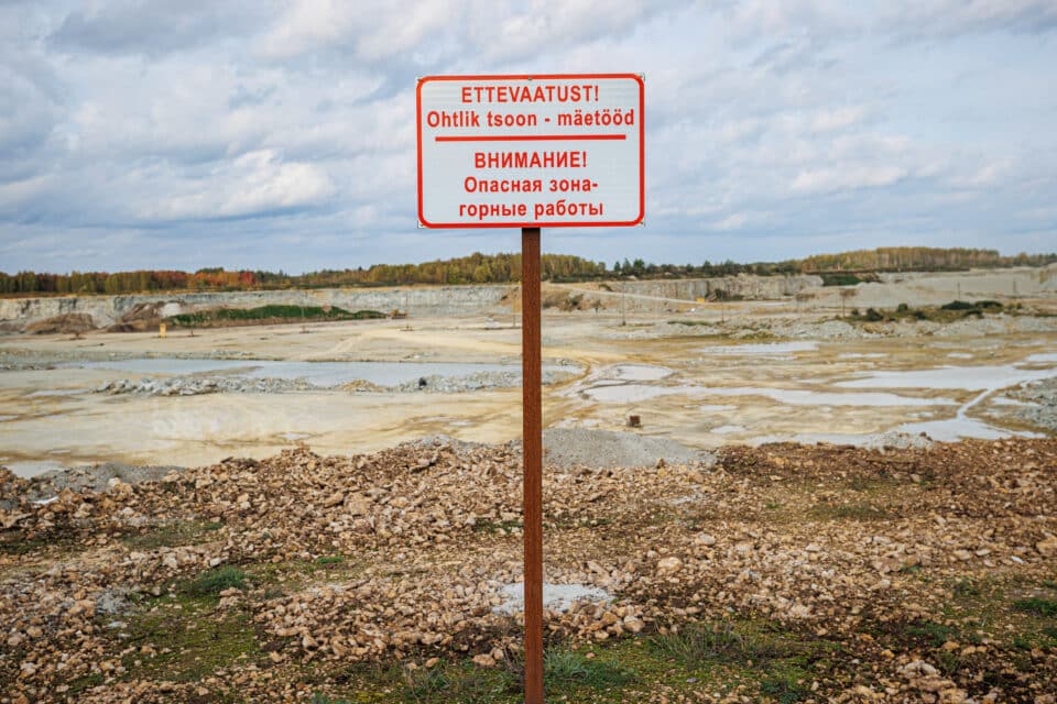 Harku karjäär Hüüru külas Harjumaal.