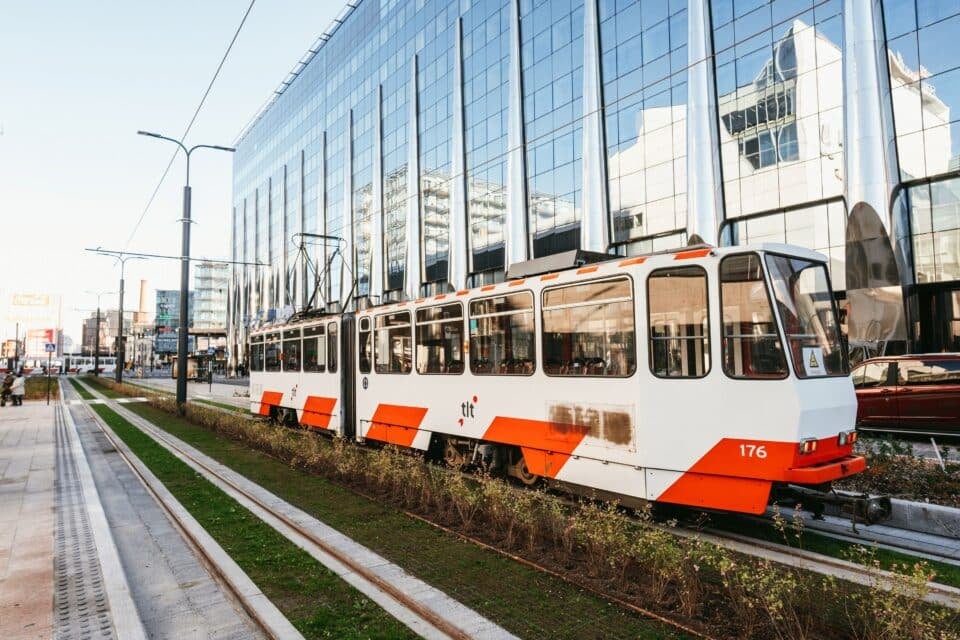 Vanasadama trammitee testsõit 18. oktoobril.