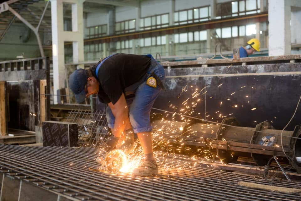 Frammi Lasnamäe tootmisüksus 10 aasta eest. Siis tegutses seal Lasbet Tootmine, mille Framm omandas 2020. aasta märtsis.