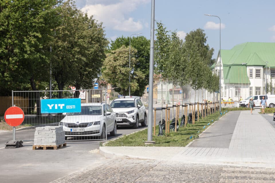 YIT remontis Haapsalu Posti tänava 2021. aastal.