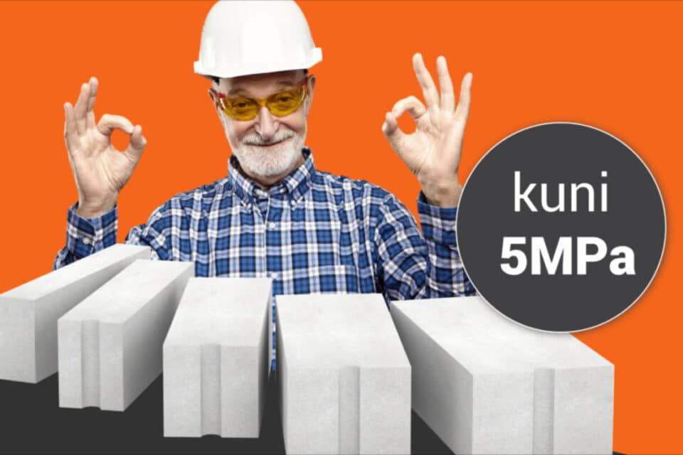 bauroci plokid on küll kergkruusaplokkidest oluliselt kergemad, kuid kandevõimelt neile alla ei jää.
