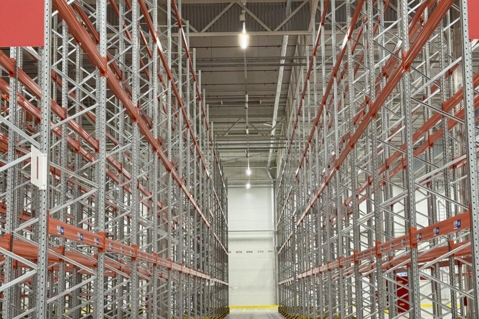 Infortari Rimile Laagrisse ehitatud logistikakeskus.