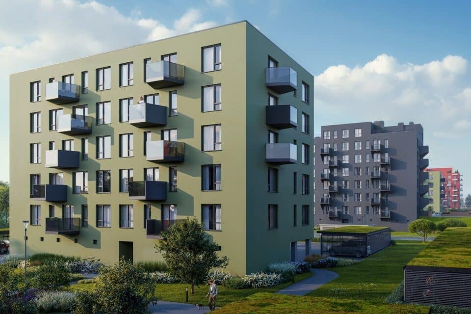 Bonava ehitab Uus-Mustamäele Rabaküla 16 6-korruselise A-energiaklassi hoone.