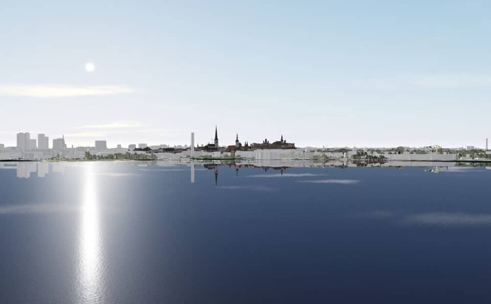 Tallinna 3D linnamudel.