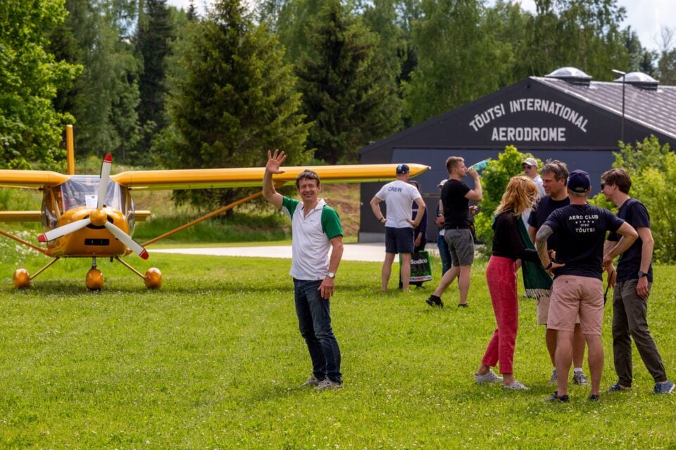 Priit Jaagant 2022. aastal Tõutsi lennupäevadel.