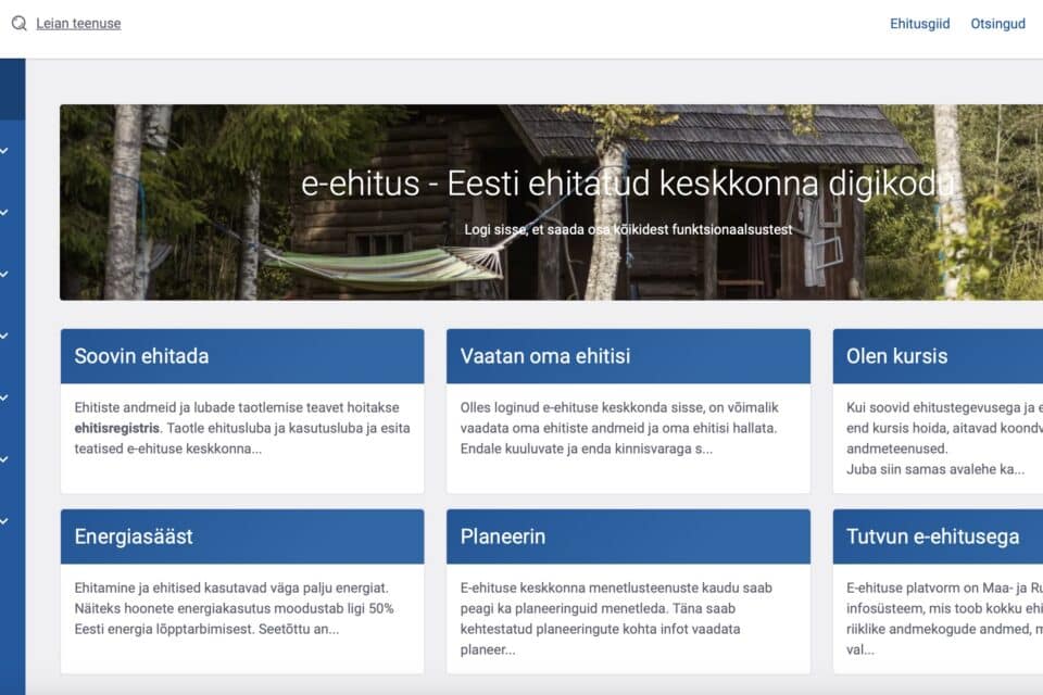 Uue digikeskkonna PLANIS süsteemi on kavas koondada kõik planeeringud.