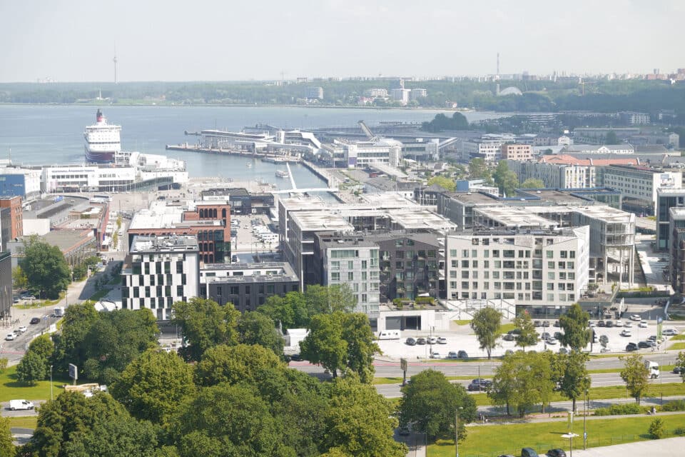 Tallinna sadamaaala ja Porto Franco arendus.