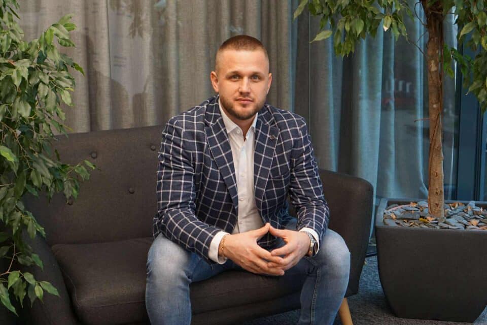 Saneerimist taotleva Evicon Ehituse juht ja omanik Hannes Viks.