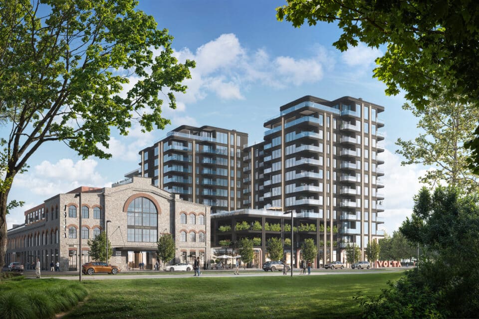 Volta SKAI koosneb kahest 12-korruselisest tornist, kus on kokku 18 600 m² brutopinda.