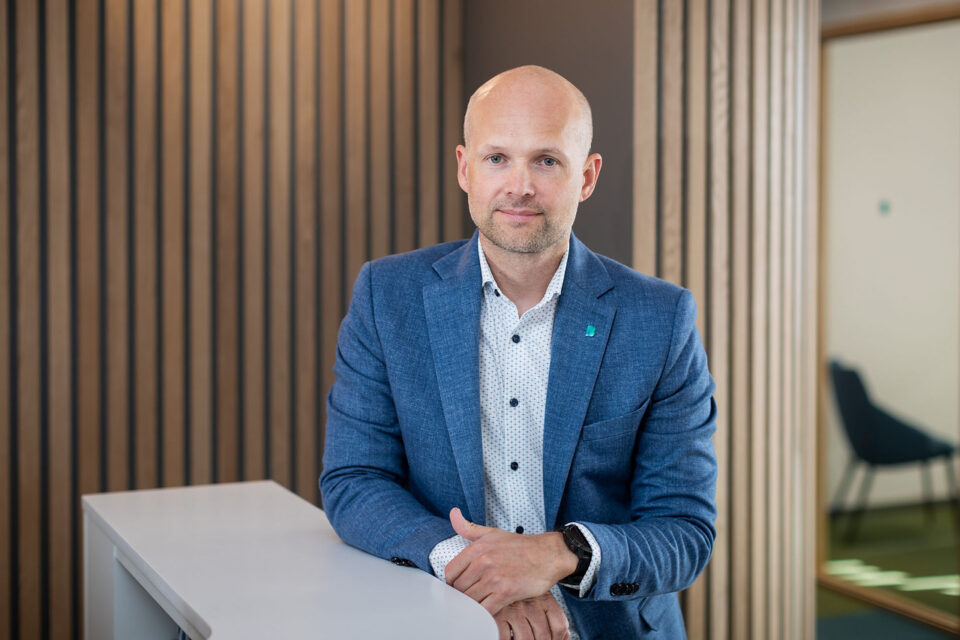 Bigbank Eesti ettevõtete panganduse üksuse juht Aimar Roosalu.