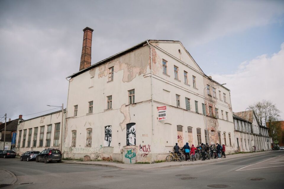 Pärmivabriku hooned Tartu kesklinnas.