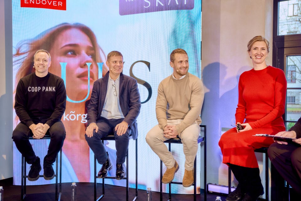 Coop Panga juhatuse esimees Arko Kurtmann, Endoveri tegevjuht Roul Tutt, LHV Panga võlakirjade valdkonnajuht
Silver Kalmus ja Endoveri finantsdirektor Tiina Malm.