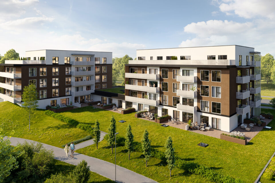 Kaamos rajab Harku järve lähistele Järveallee arenduse, kuhu tuleb seitse maja ligikaudu 300 korteriga.
