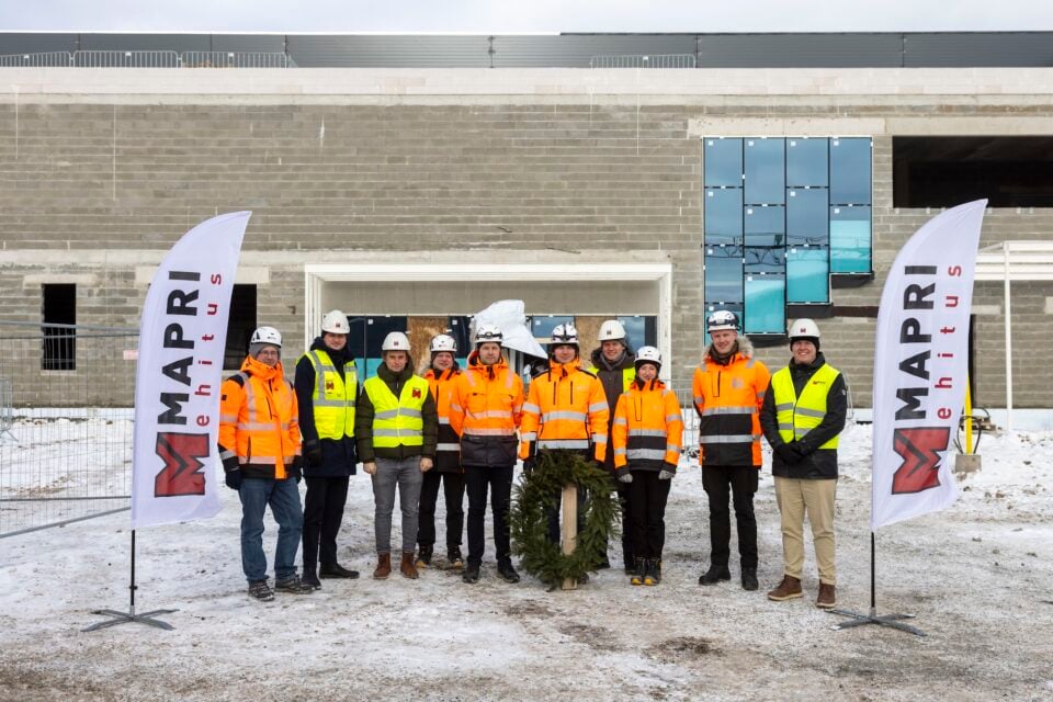 Mapri Ehituse projektimeeskond Metaprindi sarikapeol.