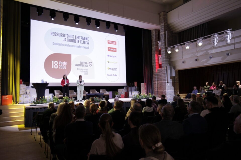 Tallinnas toimunud erialaseminar tõi kokku eksperdid ressursitõhusa ja pikaealisuse ehituse teemadel.