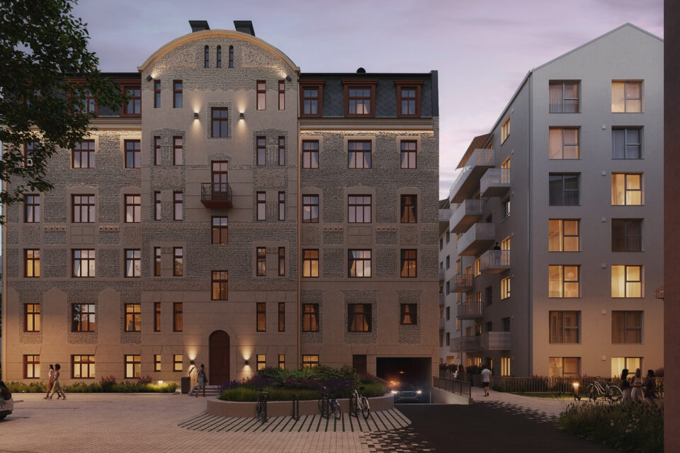Petersala projekt läheb käiku, ajaloolised majad renoveeritakse.