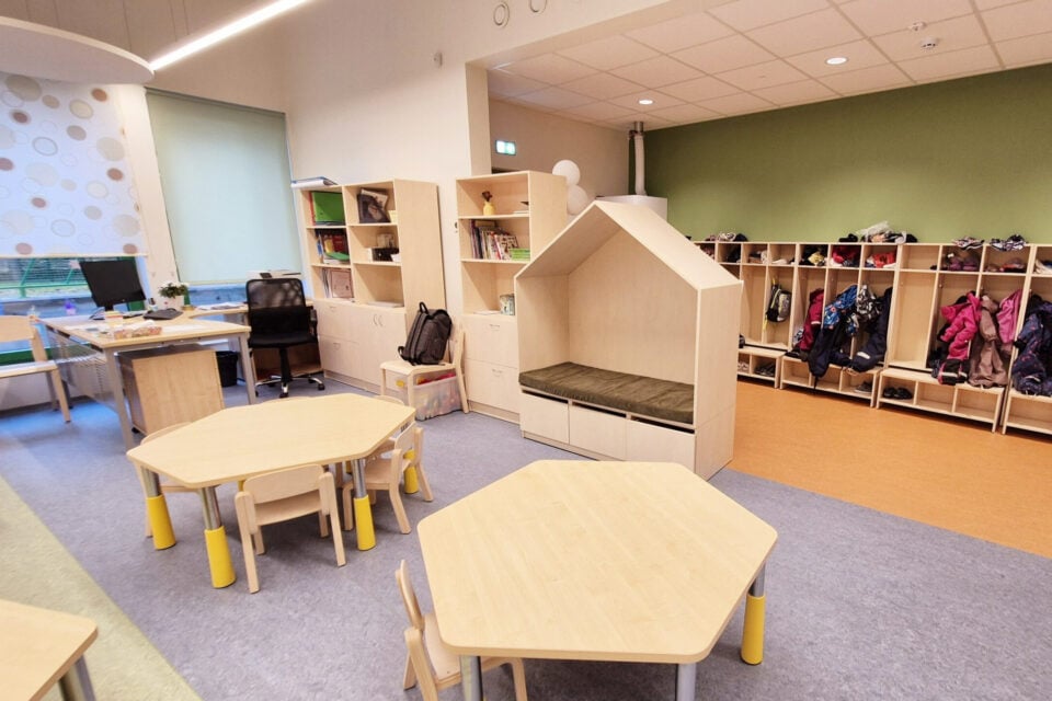 Audru lasteaed, kuhu Kumer Saag mööblit tarnis.