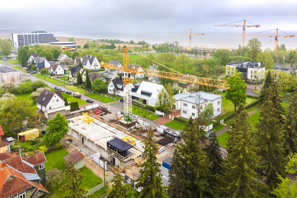 Kortermaja Pärnu rannarajoonis sai nurgakivi.