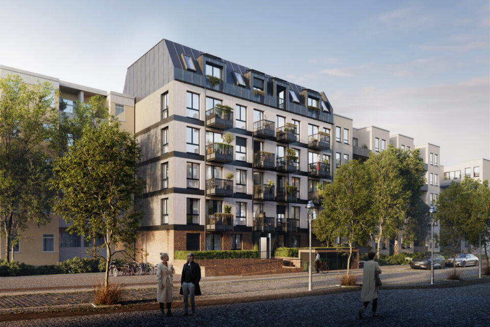 Liveni Wohngarteni 24 korteriga arendus aadressil Hüttenroder Weg 11.