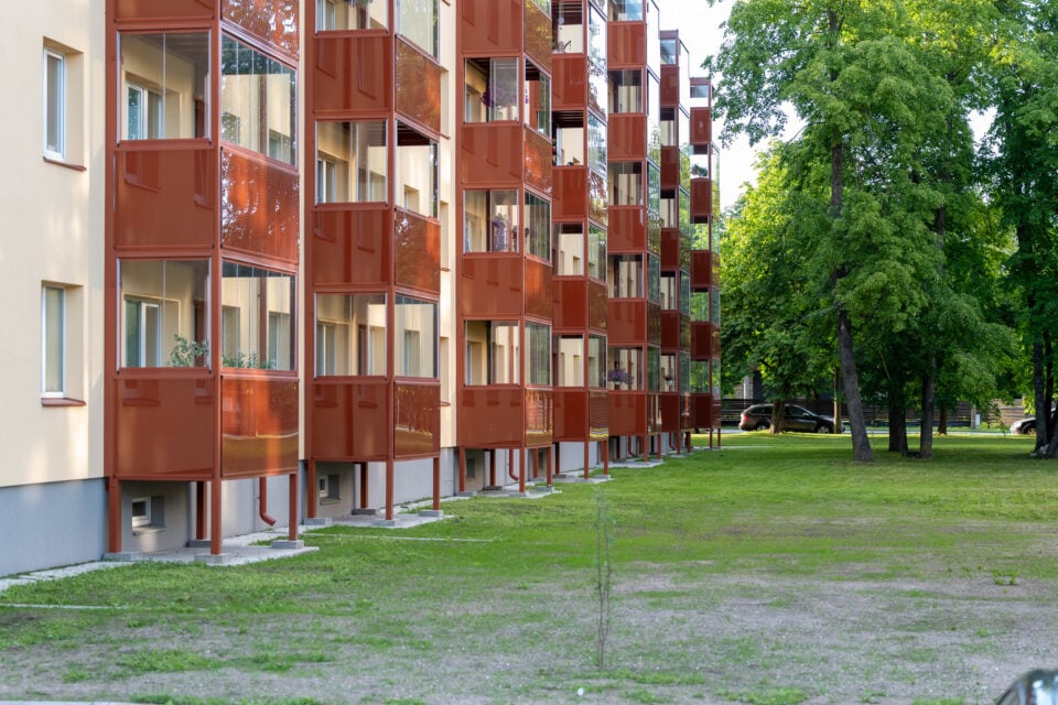 Renoveeritud kortermaja Põhja-Tallinnas.