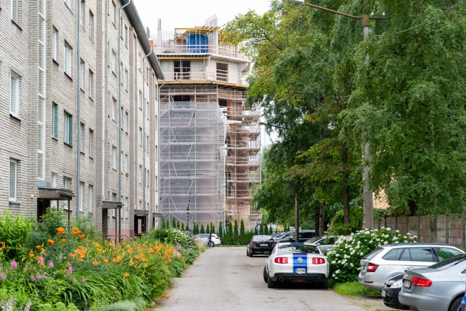 Liveni arendatava Peakorteri ehitus Põhja-Tallinnas.
