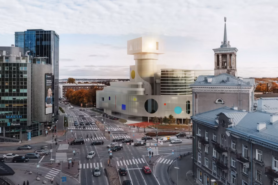Arhitektuuribüroo Künnapu&Padrik ettepanek rajada ärihoone Stockmanni kaubamaja vastas asuvale krundile. Pronksi tn 19 asuv endine EVEA panga kontor on sama büroo projekteeritud.