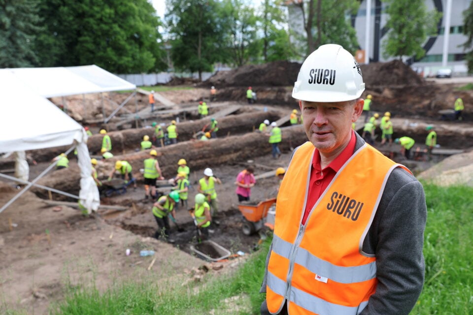 Aavo Kokk Siuru objektil.