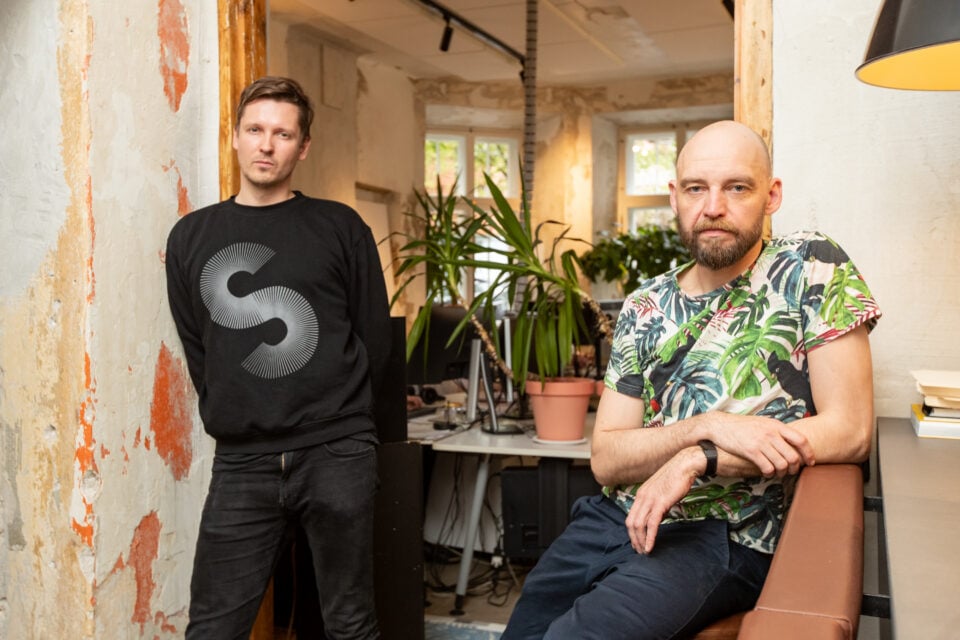 Molumba arhitektuuribüroo partnerid Johan Tali ja Karli Luik.