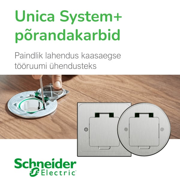 Unica System+ põrandakarp